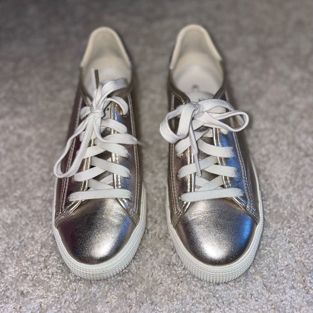Coach metallic shoes